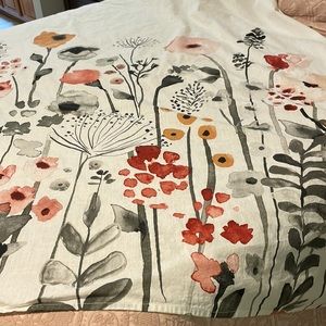 Standard size shower curtain